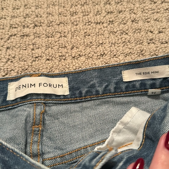 Aritzia Denim Forum - Edie Mini Jean Skirt - Picture 2 of 3